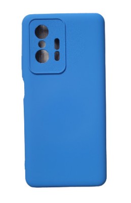Husa silicon compatibila cu Xiaomi Redmi 11T 5G ; 11T Pro 5G Albastru foto