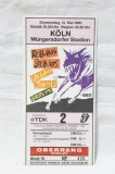 Bilet concert Rolling Stones Urban Jungle concert ticket 1990 Koln #420 - vintage