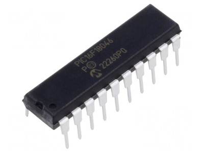 Microcontroler PIC 28kB 32MHz EUSART I2C PWM SPI THT foto