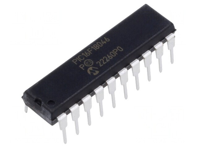 Microcontroler PIC 28kB 32MHz EUSART I2C PWM SPI THT