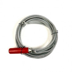 Cablu ( sarpe ) spirala pentru desfundat tevi de scurgere, Strend Pro PP3101, lungime 5 m, diametru 0.9 mm Mania Tools foto