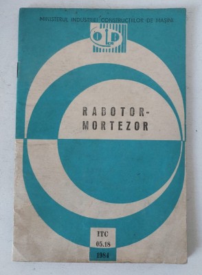 Rabotor-mortezor, ITC 05.18, 1984, Ministerul Industriei Constructiilor de Masini foto
