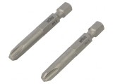 Capăt de șurubelniță Phillips PH3 50mm - Set 2 Bucăți