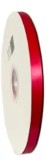 Panglica Dublu Satinata Hot Red 9 mm, satin 91 m