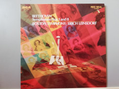 Beethoven ? Symphony no 1 &amp;amp; 8 (1969/RCA/Canada) - Vinil/ca Nou foto