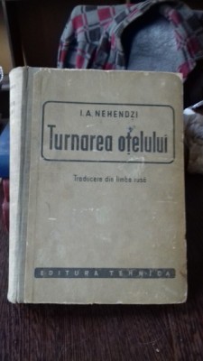 TURNAREA OTELULUI - I.A. NEHENDZI foto