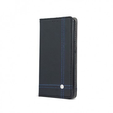 HUSA FLIP CARTE SMART FOCUS SAMSUNG G955 GALAXY S8 PLUS NEGRU/BLUE foto