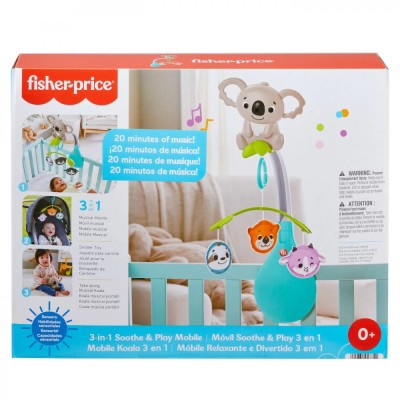 Fisher Price Carusel Muzical 3 In 1 foto