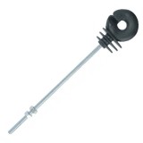Izolatori inelari pentru gard electric, cu surub M6 X 180