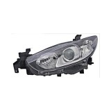 Far Mazda 6 (Gj) 11.2012-, Stanga, tip bec H11+H15, electric, cu lumini de zi, fara motoras, ECE, Depo, GHP9-51-0L0A, GHP9-51-0L0B