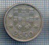 AX 1136 MONEDA - PORTUGALIA - 2 1/2 ESCUDOS -ANUL 1971 -STAREA CARE SE VEDE, America Centrala si de Sud