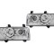 Set faruri VW Transporter (T4)/Caravelle/Multivan, 07.1990-03.2003, Multivan, Transporter, partea Stanga+Dreapta, Tuning, Fata, cu lumina de parcare
