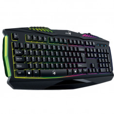 Tastatura gaming Genius Scorpion K220, rainbow backlight foto