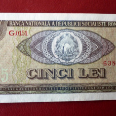 Bancnota 5 lei an 1966 (cu poze suplimentare)