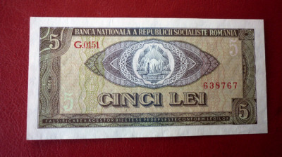 Bancnota 5 lei an 1966 (cu poze suplimentare) foto