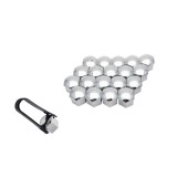 Capac Prezoane 17 Mm Crom Set 20 Buc+Cleste 575556 45251