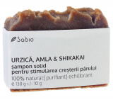 Sampon solid pentru stimularea cresterii parului, 130g, Sabio