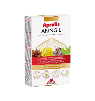 Tablete din Plante si Propolis Aringil 30 tablete Aprolis foto