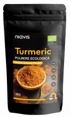 Turmeric Pulbere ecologica, 125g, Niavis