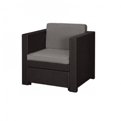 KETER. Scaun imitatie rattan maro Provence foto