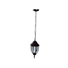 Lampa Gradina Corint Negru 1xE27 60W IP44