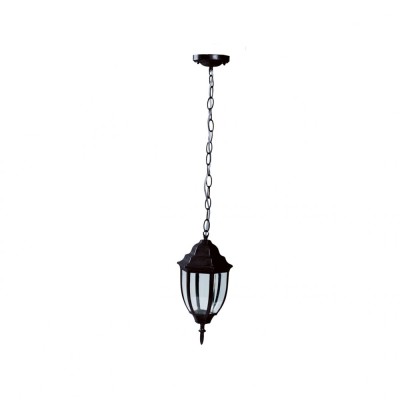 Lampa Gradina Corint Negru 1xE27 60W IP44 foto