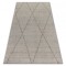Covor Soft 8033 Caro etnic crem si maro deschis, 80x150 cm