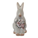 Cumpara ieftin Figurina Iepuras ceramica multicolora 13x10x21 cm