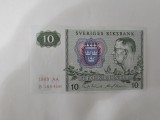 Suedia 10 Kronor 1989 Noua