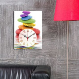 Cumpara ieftin Ceas decorativ de perete Clockity, 248CTY1607, Multicolor