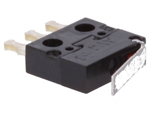 Micro&icirc;ntrerupător SNAP ACTION 0,1A 30VDC SPDT AV4 cu manetă