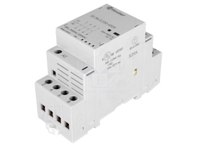 Contactor 4P 25A, 230V AC/DC foto