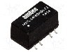 Convertor de tensiune, DC-DC, intrare 21,6...26,4V DC, iesire 9V DC, putere 1W, AIMTEC - AM1L-2409DH30-FZ