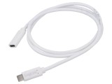 Cablu USB 2.0 High Speed USB C la USB C 1m alb LOGILINK