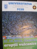 Program de meci Universitatea Craiova-FCSB / Steaua (21 octombrie 2019)