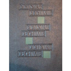 DICTIONAR DE CHIMIE de GRIGORE BALANESCU,BUC.1964