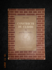 SPIRU HARET - CONSTRUCTII DE CLADIRI volumul 3 LUCRARI DE FINISAJ (1956) foto
