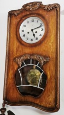 Ceas de perete cu pendula Mauthe