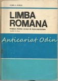 Manual Limba Romana clasa a XII-a, Florin D. Popescu, Editura Didactica si Pedagogica, Bucuresti 1980