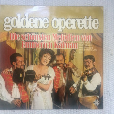 Goldene Operette Die schönsten melodien von Emmerich Kalman disc vinyl lp VG+