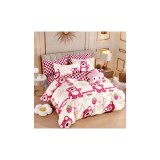 Cumpara ieftin Lenjerie de Pat cu Elastic, Bumbac Finet 6 Piese - JOJ268