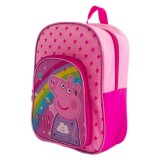 Ghiozdan mini cu 2 compartimente, Pepa Pig