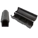 Capcana Rozatoare Tip Tunel ProCart, Statie Intoxicare Sobolani Soareci, 34cm, Interior/Exterior, ABS, Negru