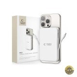 Baterie Externa Wireless Tech-Protect PB31 LifeMag 10000mAh 15W FQI 1 x Lightning - 1 x QI - 1 x USB-A - 1 x USB-C Alba