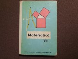 MATEMATICA MANUAL CLASA A VII A HOLLINGER/AUREL BOTEANU RF19/3