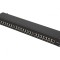 Patch Panel RJ45 Cat 6a 24 Porturi Negru 19&quot; RACK