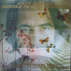 Disc vinil, LP. BAROQUE TRUMPET CONCERTOS-ANDRE BERNARD