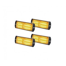 Lampa LED profesionala stroboscopica 12V-24V , 24LED , 3 culori disponibile