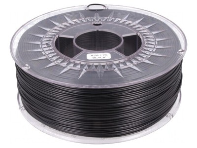 Filament ASA 1,75mm Negru 1kg foto