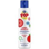 Chicco Pop Comby Shampoo &amp; Conditioner sampon si balsam Strawberry 250 ml